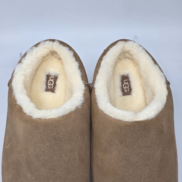UGG Women's Pumped Slide Chestnut Suede Slippers Shoes 1158215 Size 9 New - Picture 9 of 11